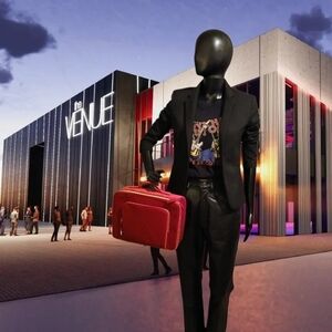 Banana Republic Blazer, Wilsons Maxima Black Leather Pants , Rock Tee Outfit